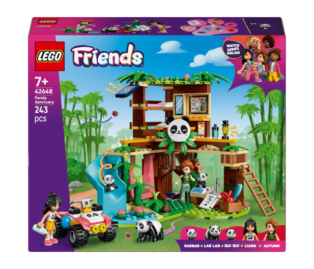 LEGO Friends 42648 Opieka nad pandami w rezerwacie - 1331622 - zdjęcie